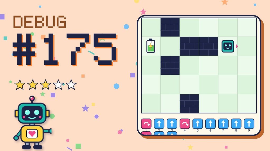 Debug the Robot 175 card
