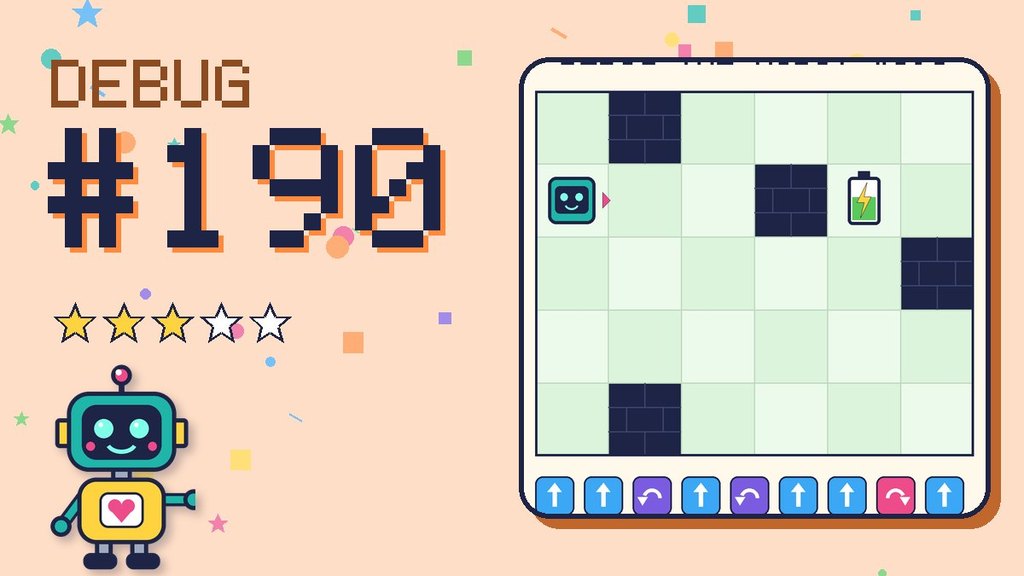Debug the Robot 190 card