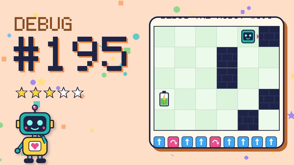 Debug the Robot 195 card