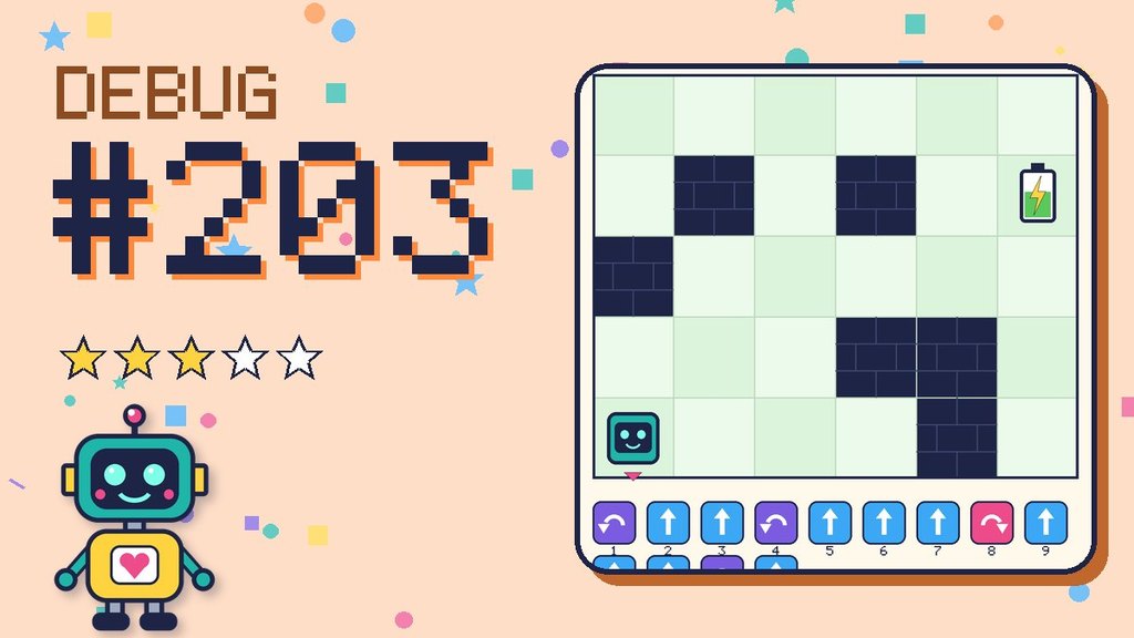 Debug the Robot 203 card