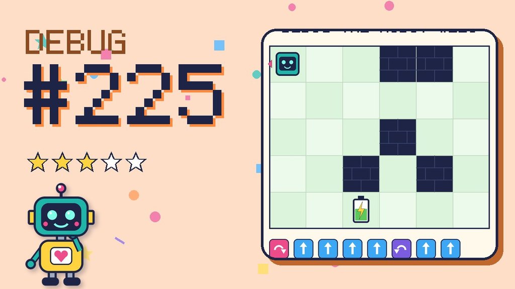 Debug the Robot 225 card