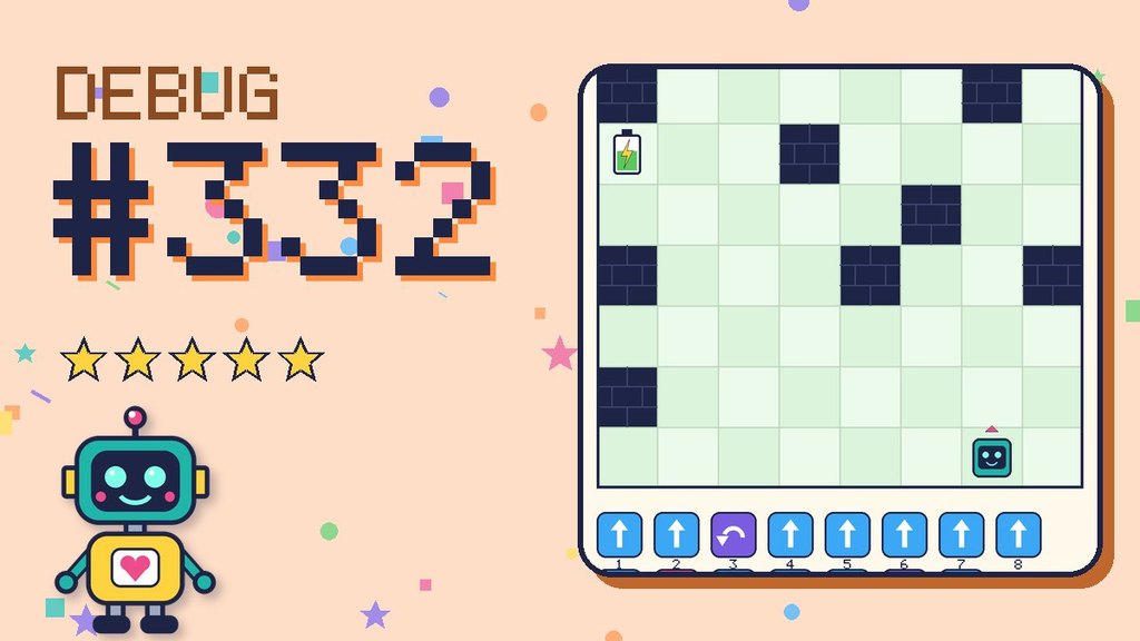 Debug the Robot 332 card