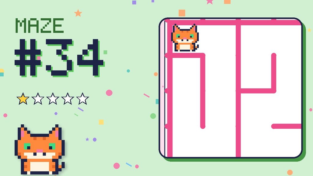 Maze 34: The Candy Castle Maze