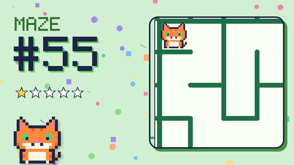 Maze 55: The Pixel Jungle Maze