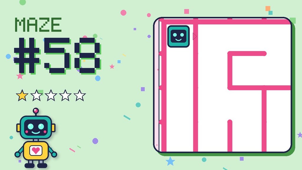 Maze 58: The Candy Castle Maze