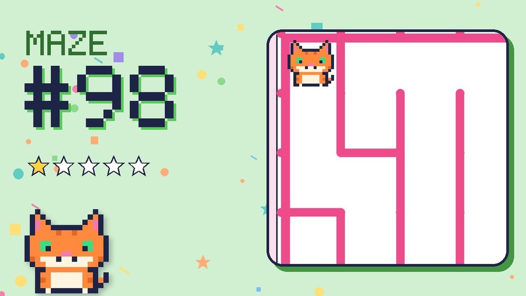 Maze 98: The Candy Castle Maze