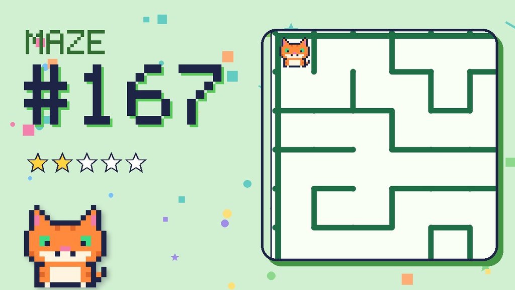 Maze 167: The Pixel Jungle Maze
