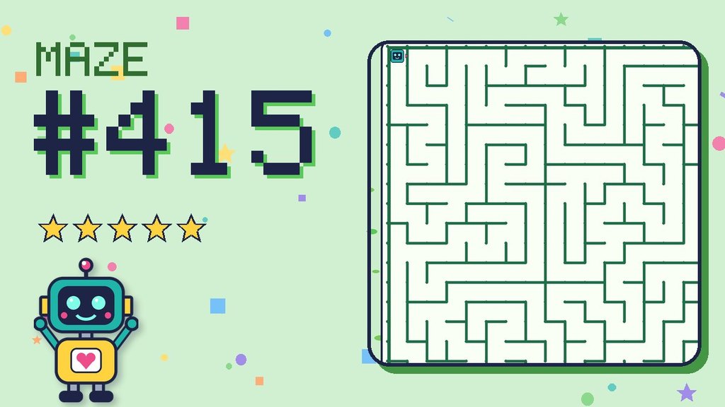 Maze 415: The Pixel Jungle Maze