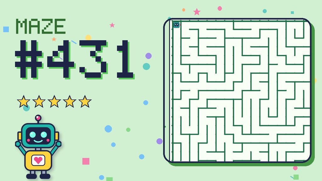 Maze 431: The Pixel Jungle Maze