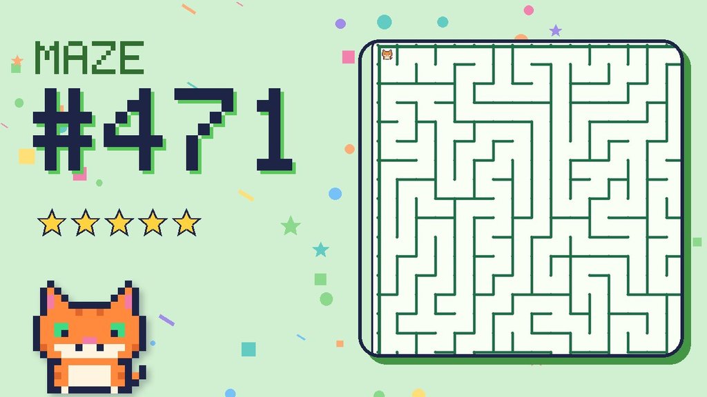 Maze 471: The Pixel Jungle Maze