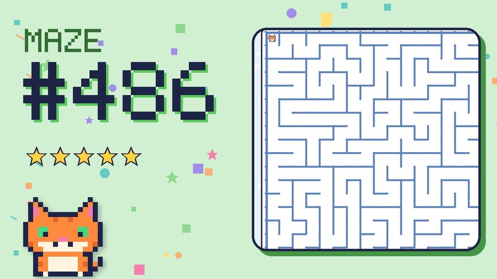 Maze 486: The Snowy Mountain Maze