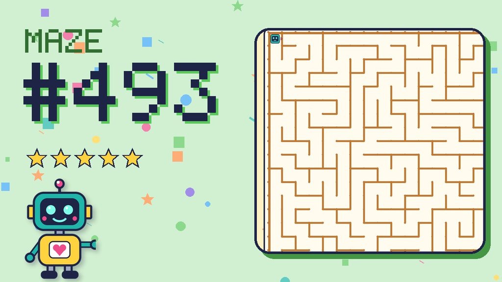 Maze 493: The Desert Ruins Maze