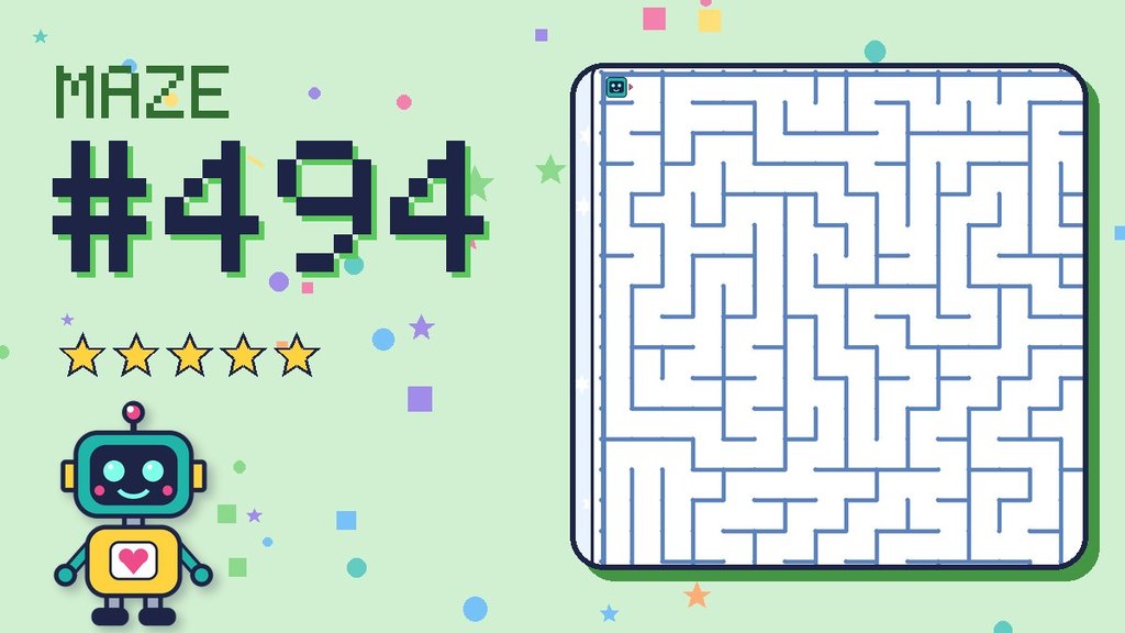 Maze 494: The Snowy Mountain Maze