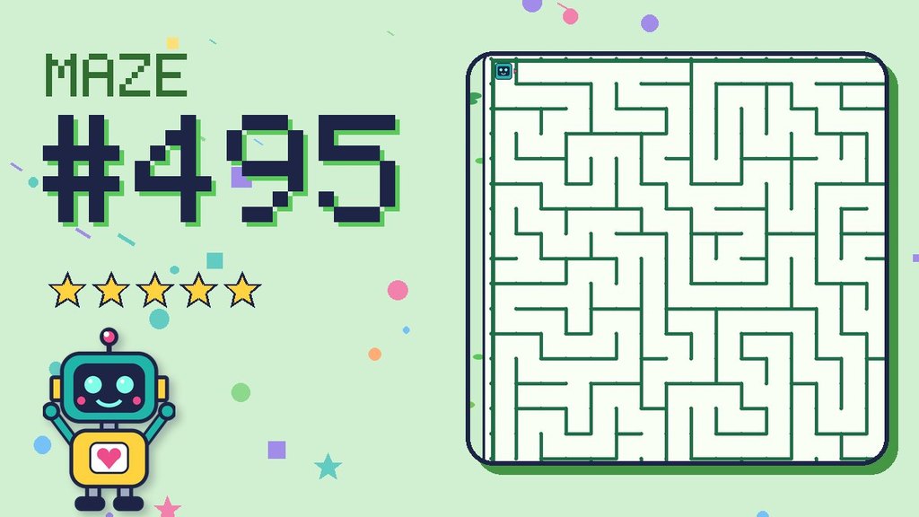 Maze 495: The Pixel Jungle Maze