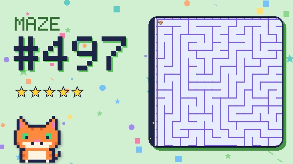 Maze 497: The Space Station Maze