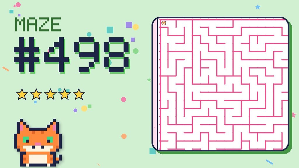 Maze 498: The Candy Castle Maze