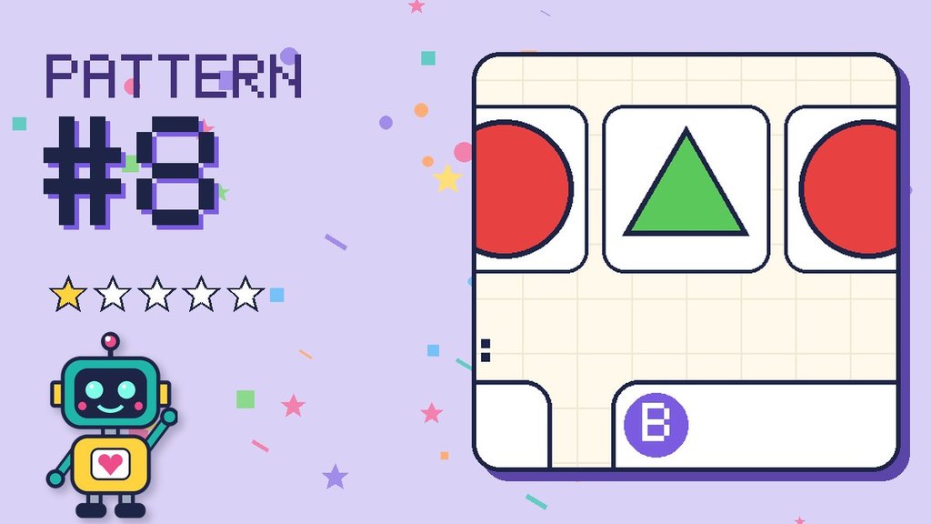 Pattern puzzle 8 card