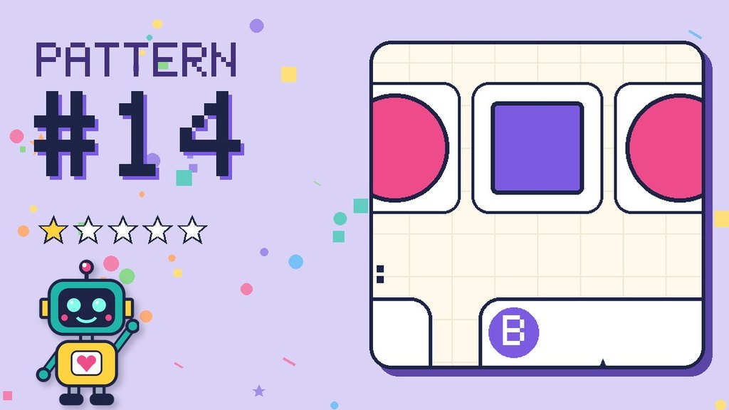 Pattern puzzle 14 card