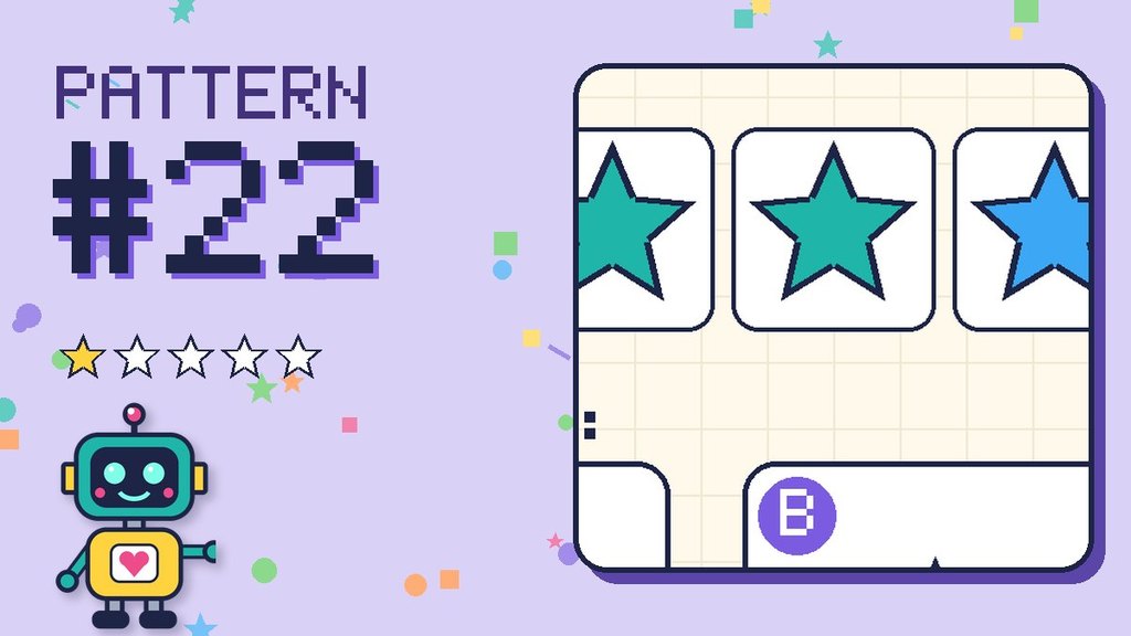 Pattern puzzle 22 card