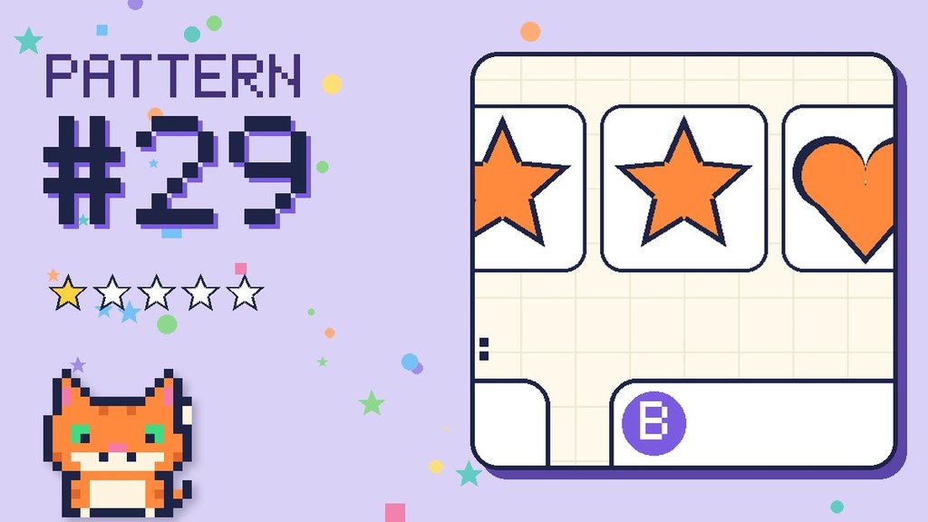 Pattern puzzle 29 card