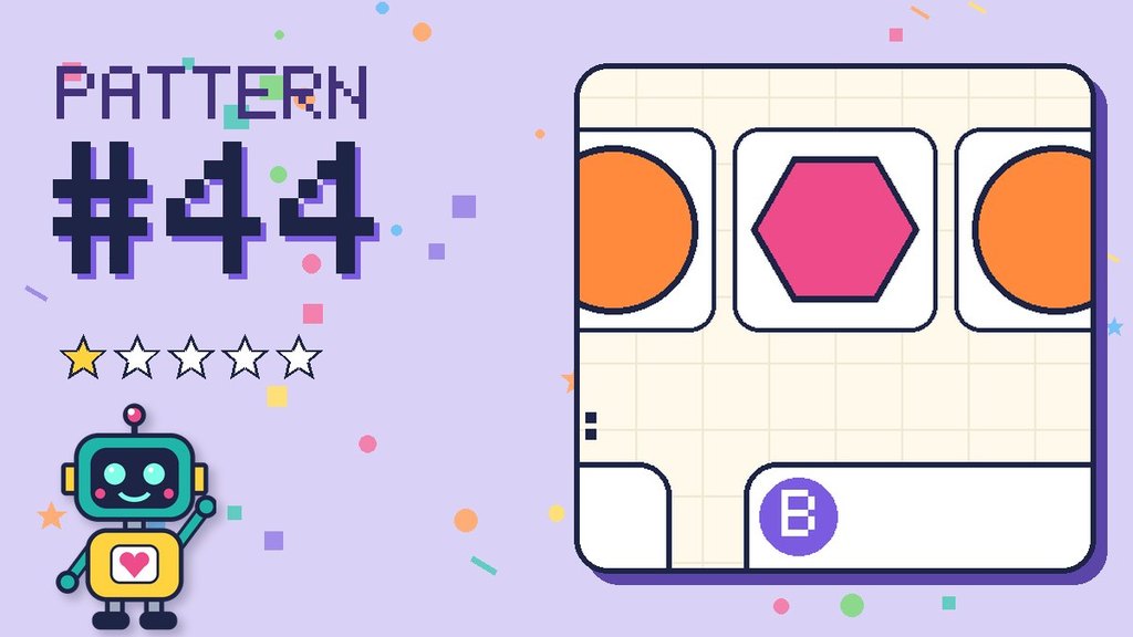 Pattern puzzle 44 card