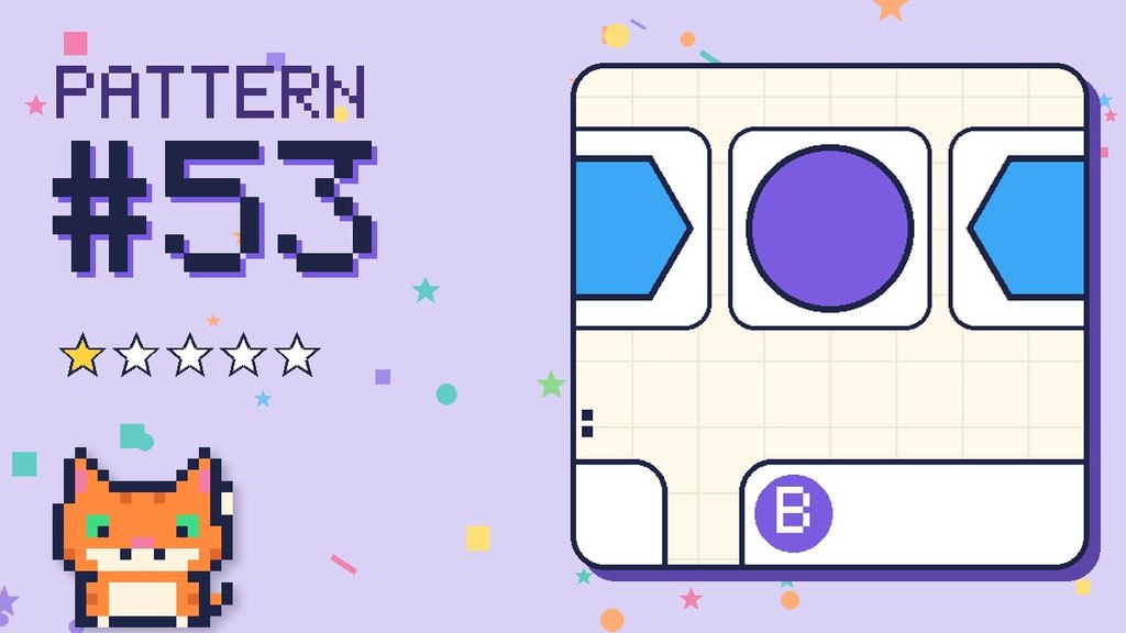 Pattern puzzle 53 card