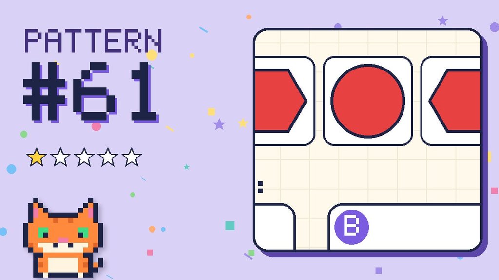 Pattern puzzle 61 card