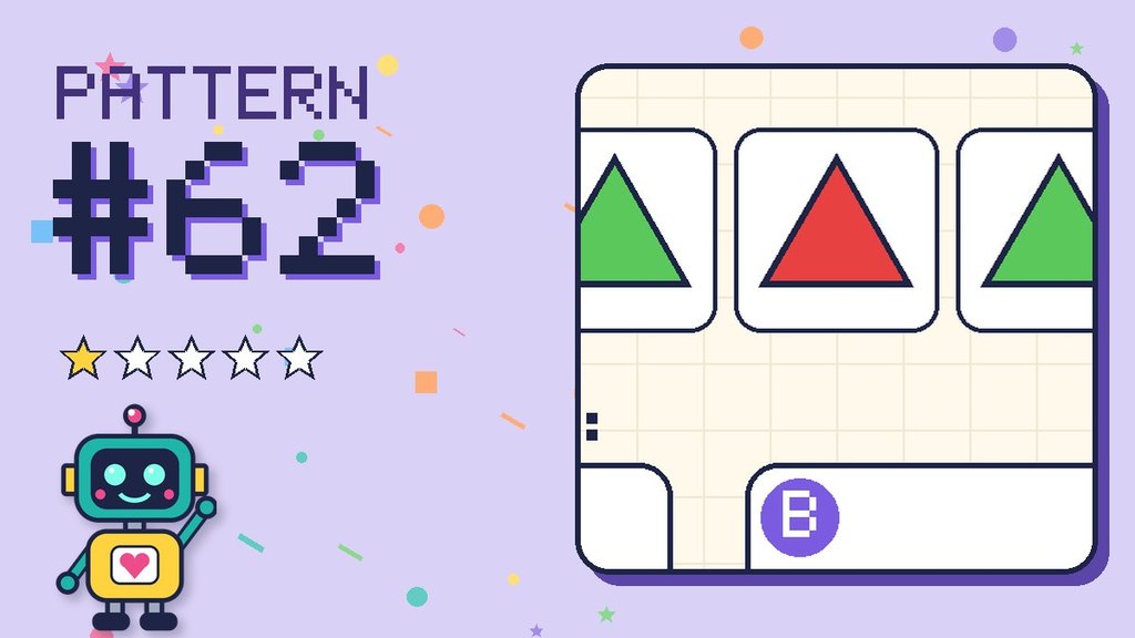 Pattern puzzle 62 card