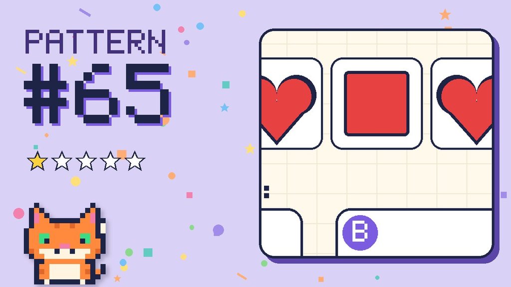 Pattern puzzle 65 card