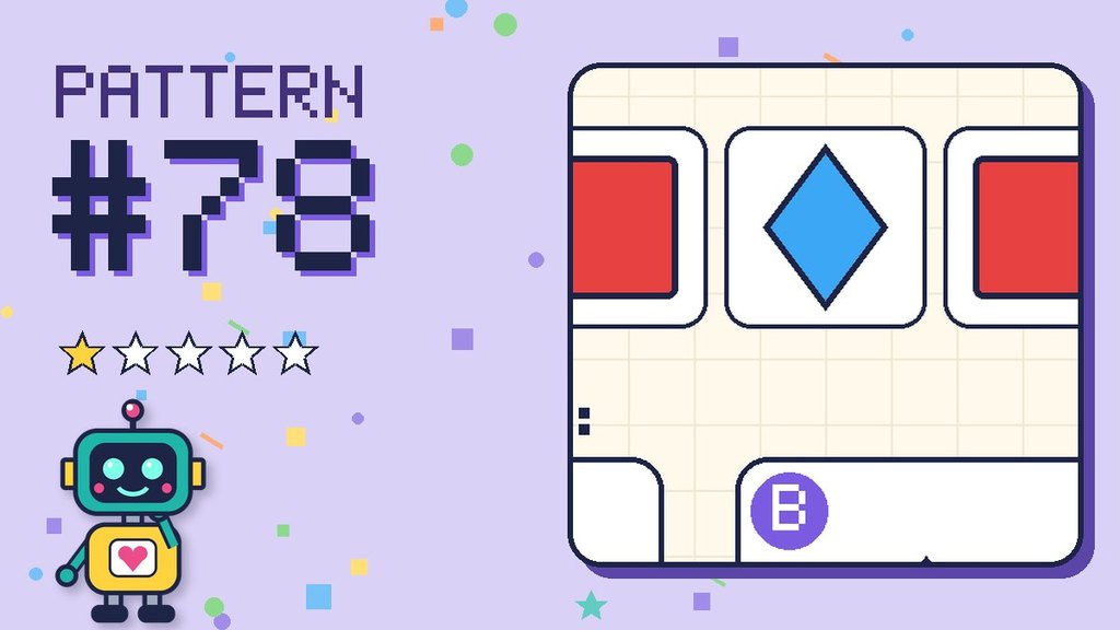 Pattern puzzle 78 card