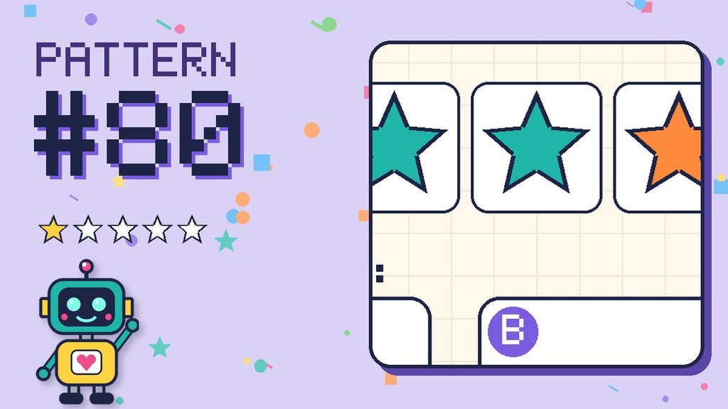 Pattern puzzle 80 card