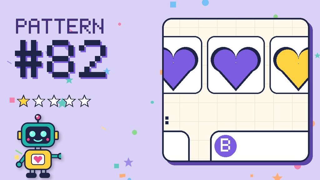 Pattern puzzle 82 card
