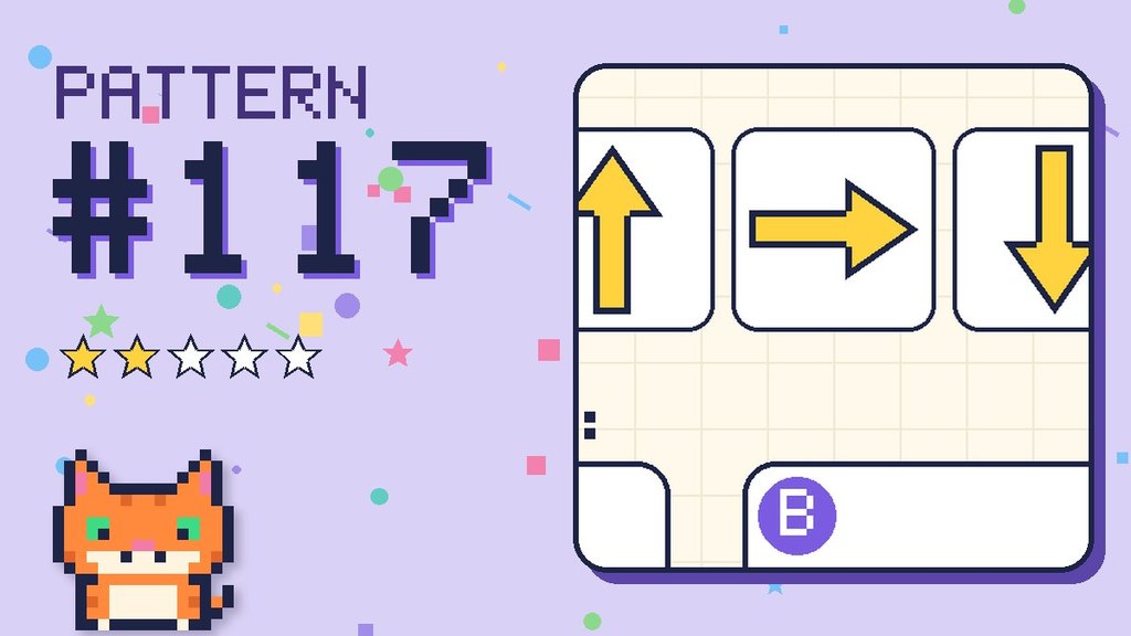 Pattern puzzle 117 card