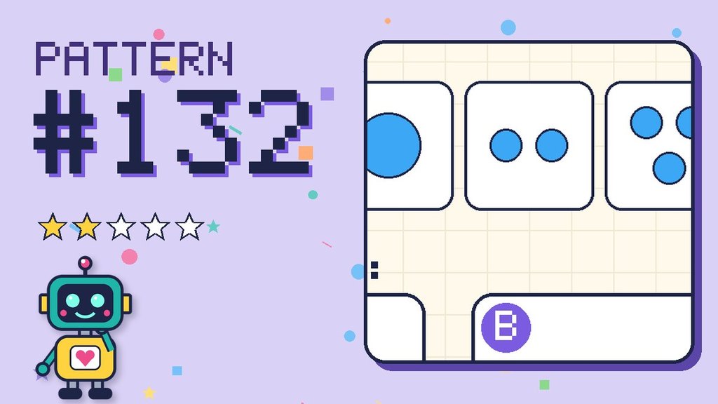 Pattern puzzle 132 card