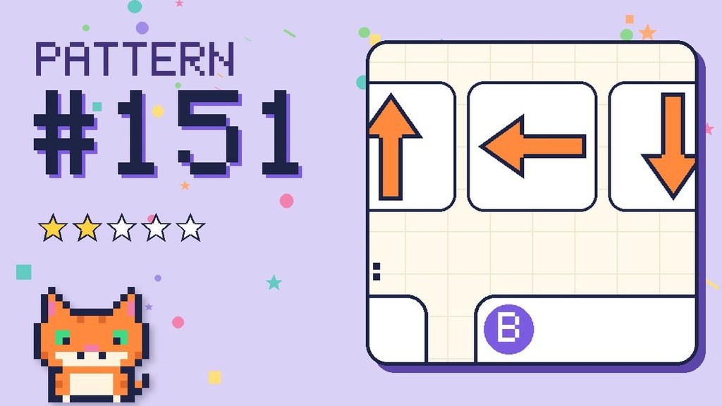 Pattern puzzle 151 card