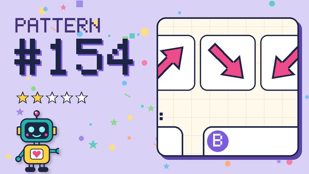 Pattern puzzle 154 card