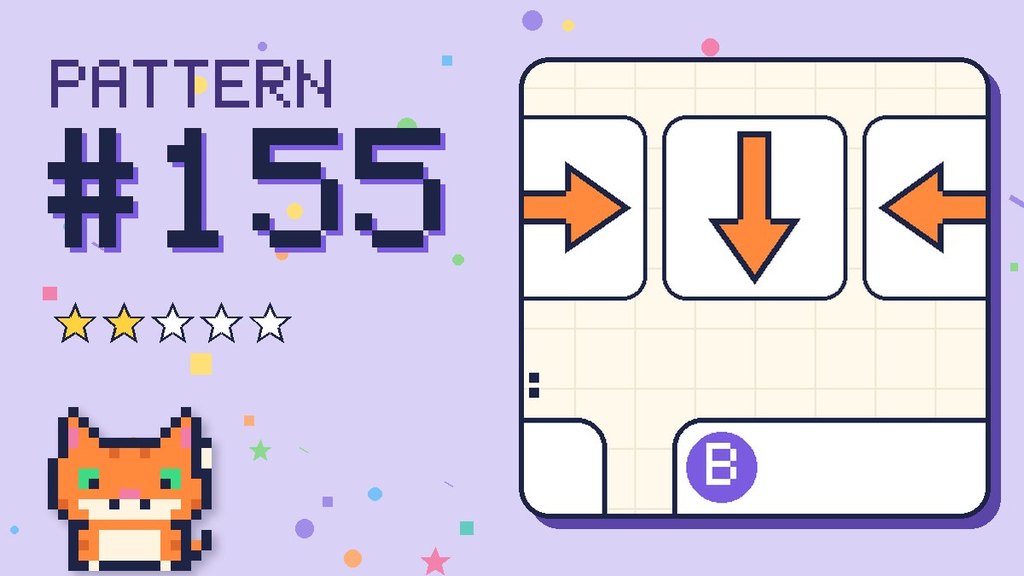 Pattern puzzle 155 card