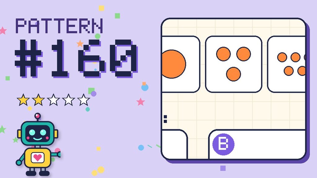 Pattern puzzle 160 card
