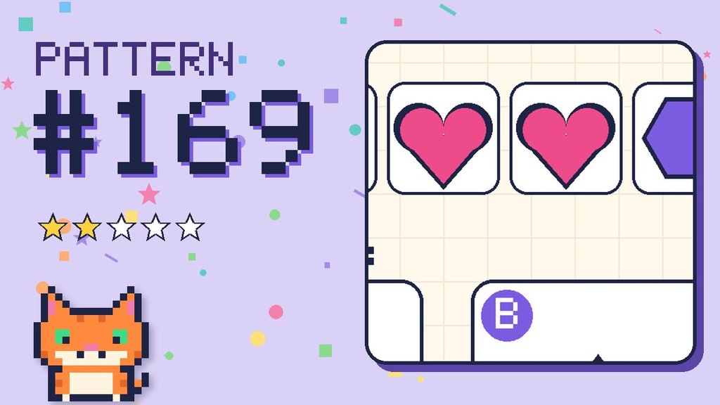 Pattern puzzle 169 card