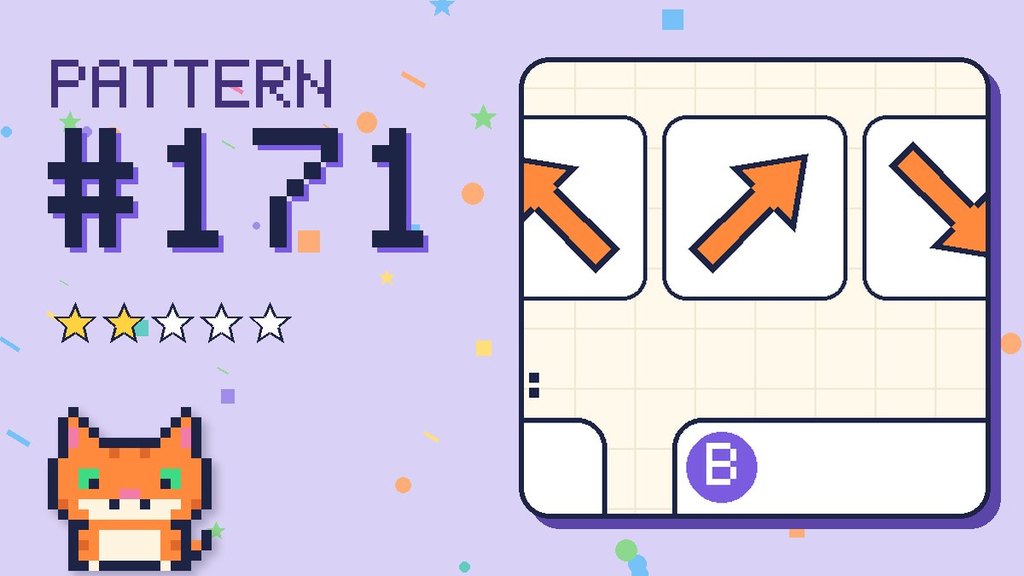 Pattern puzzle 171 card