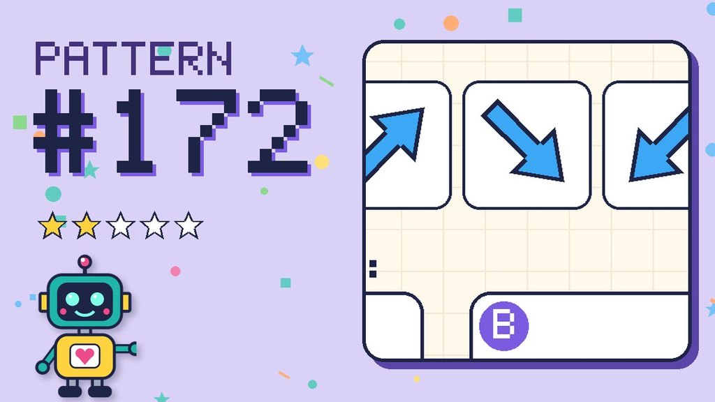 Pattern puzzle 172 card
