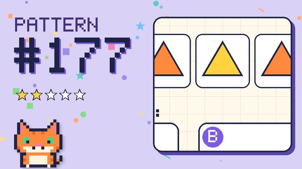 Pattern puzzle 177 card