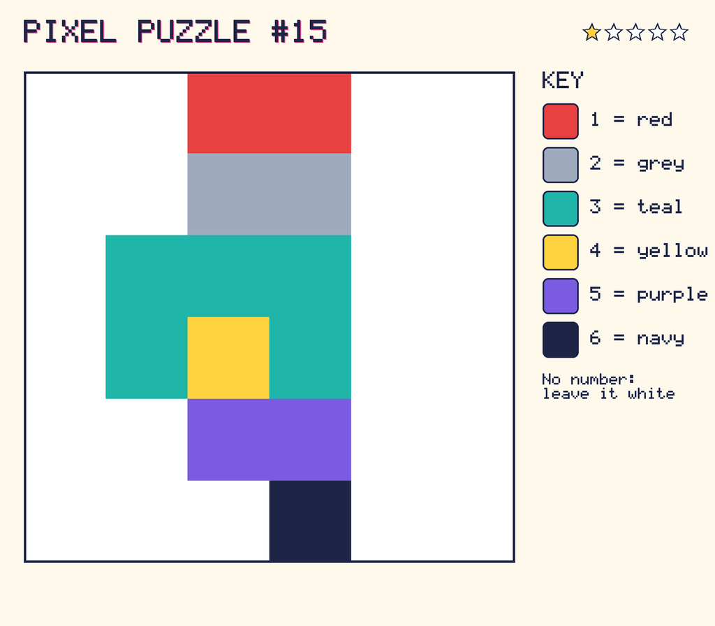 The finished pixel picture: a robot.