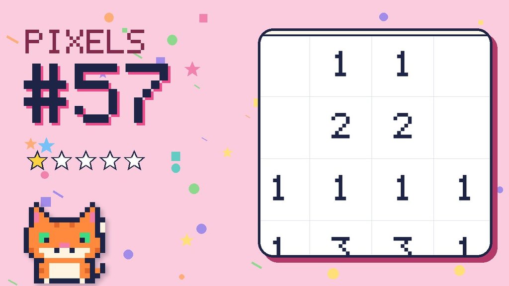 Pixel Puzzle 57 card