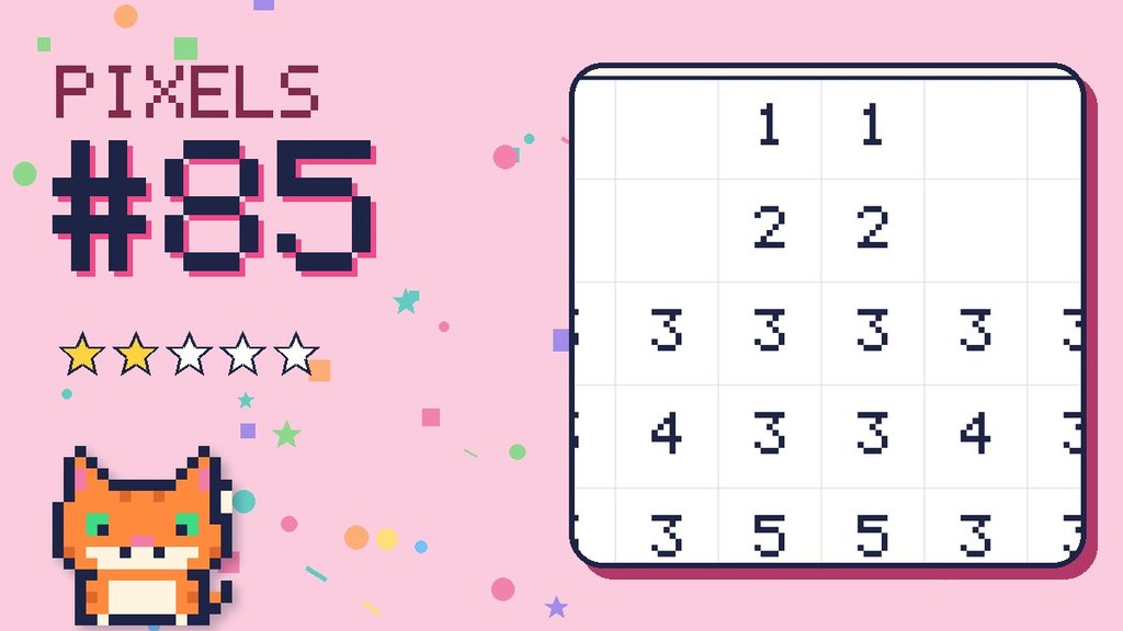 Pixel Puzzle 85 card