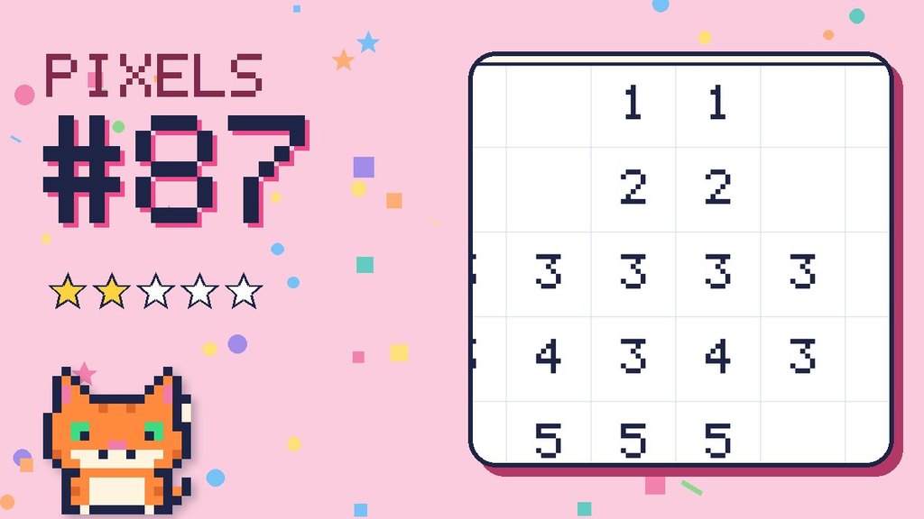 Pixel Puzzle 87 card