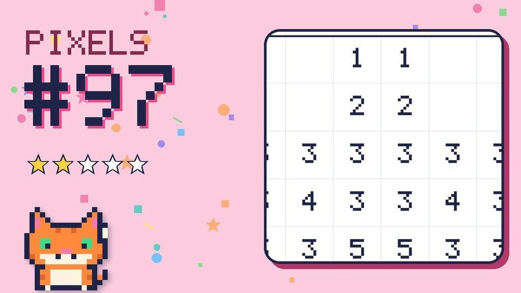 Pixel Puzzle 97 card