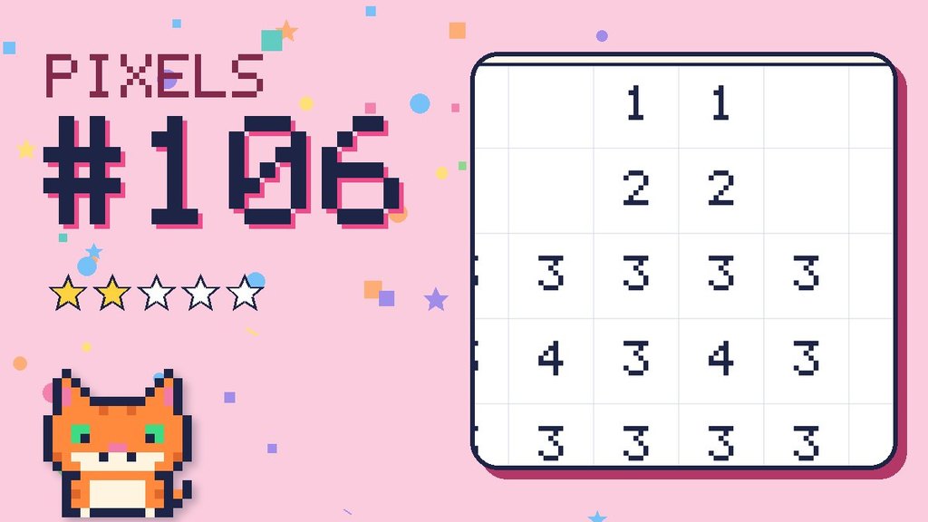Pixel Puzzle 106 card