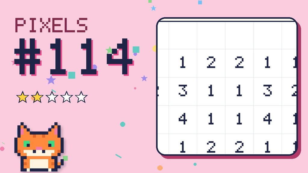 Pixel Puzzle 114 card