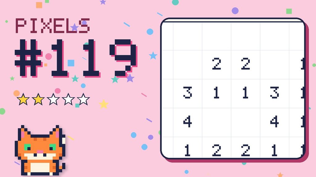 Pixel Puzzle 119 card